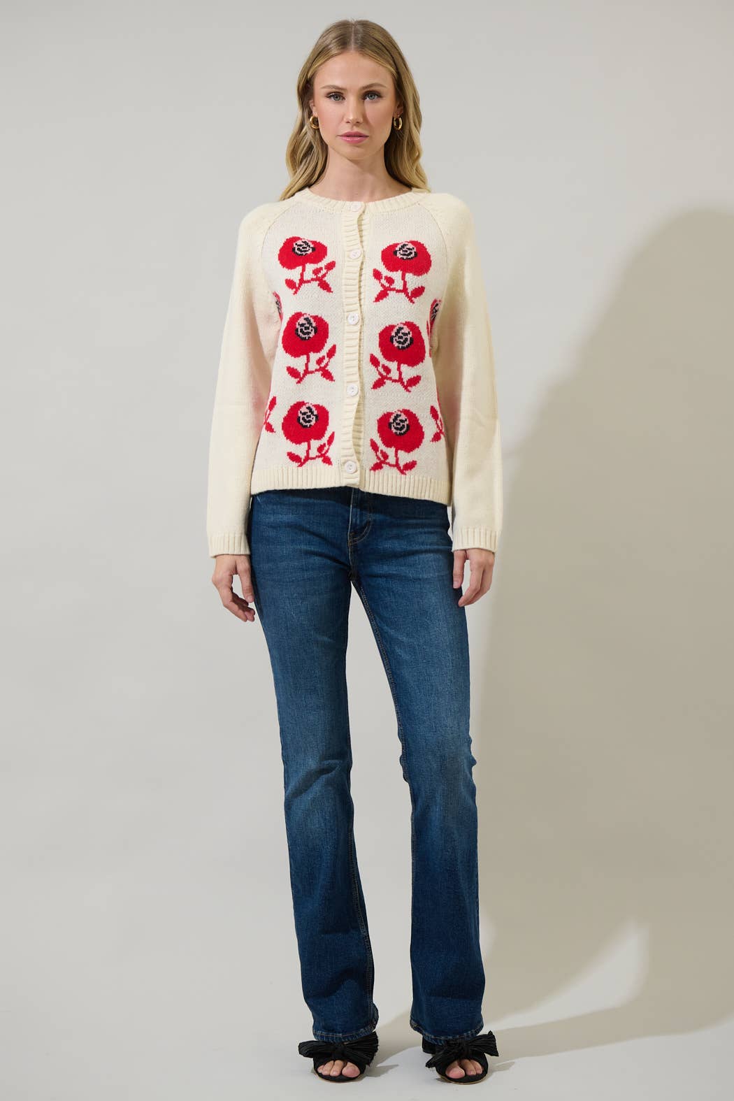 Peralta Floral Cardigan