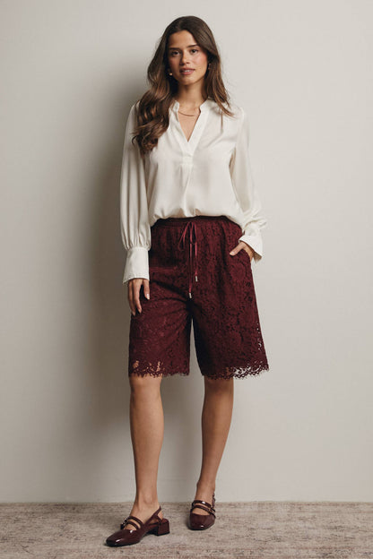 Mandy Lace Bermuda Shorts