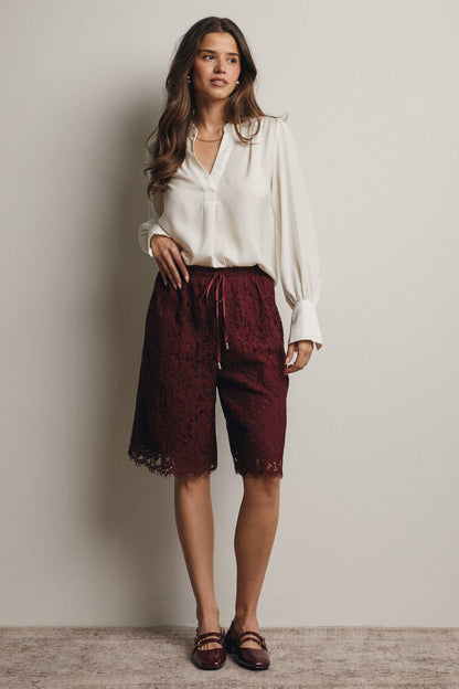 Mandy Lace Bermuda Shorts