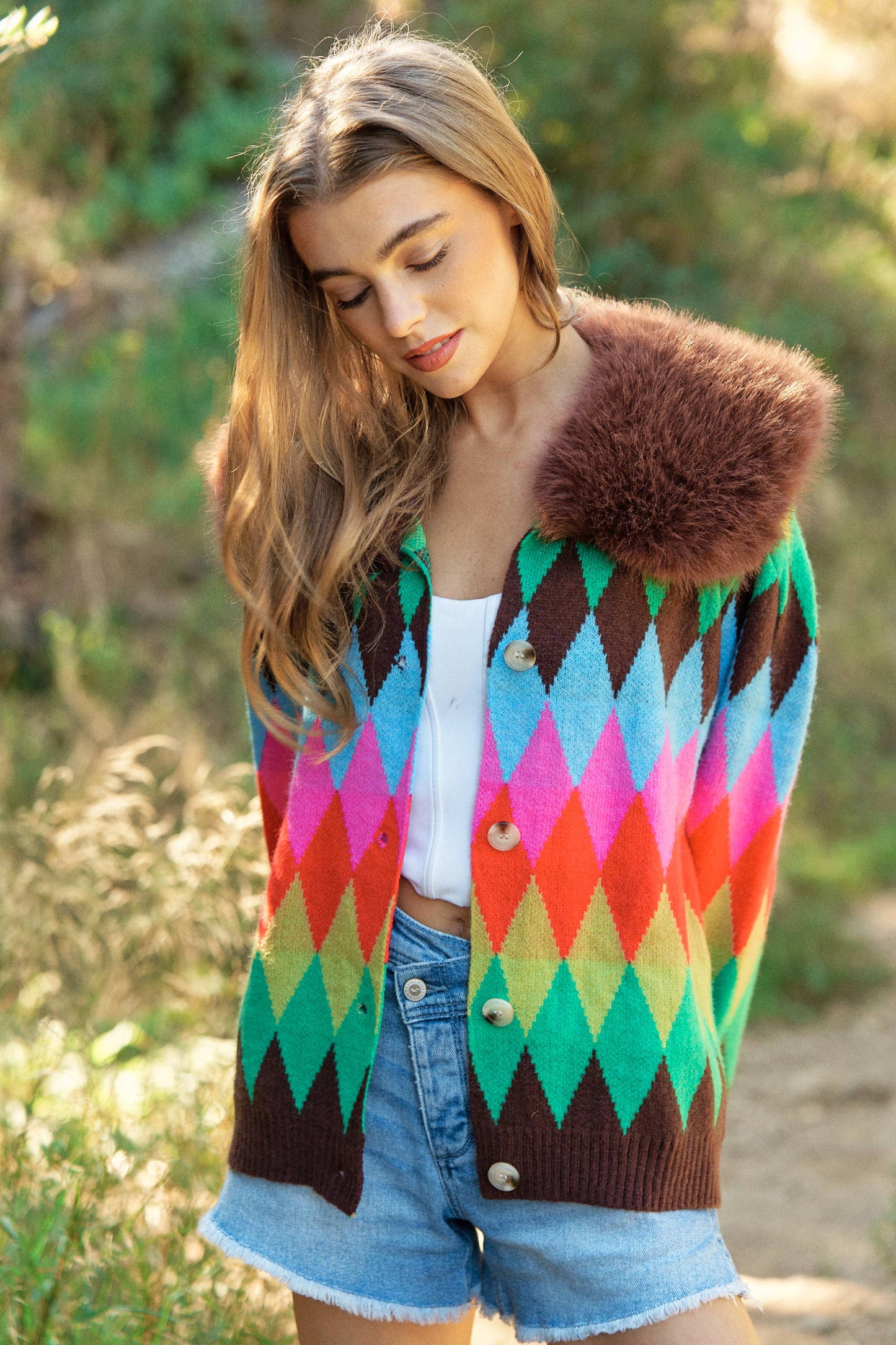 Diamonds are a Girl’s Best Friend Cardigan