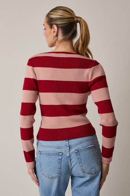 Molly Striped Sweater