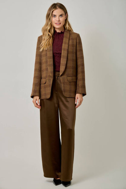 Harlow Plaid Blazer