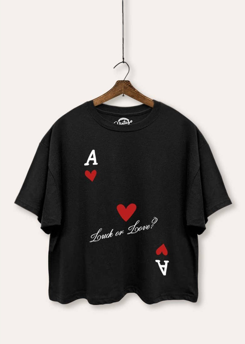 Luck or Love Vintage Tee