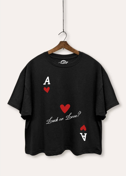 Luck or Love Vintage Tee