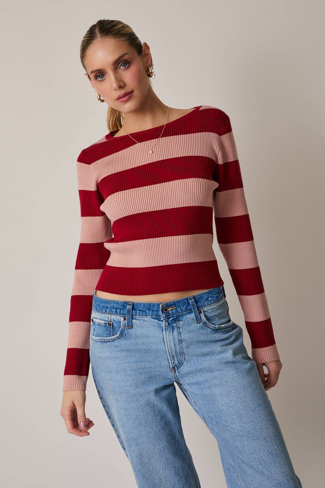 Molly Striped Sweater
