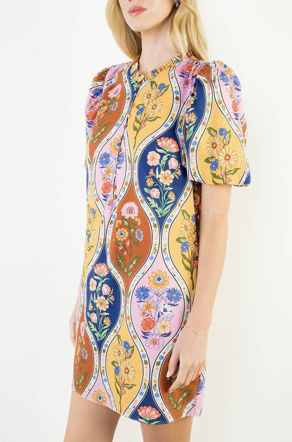 Kennedy Vintage Floral Dress