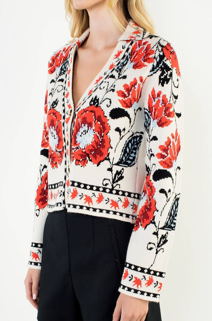 Dolly Knitted Cardigan: THML