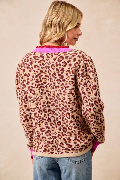 Gia Leopard Sweater