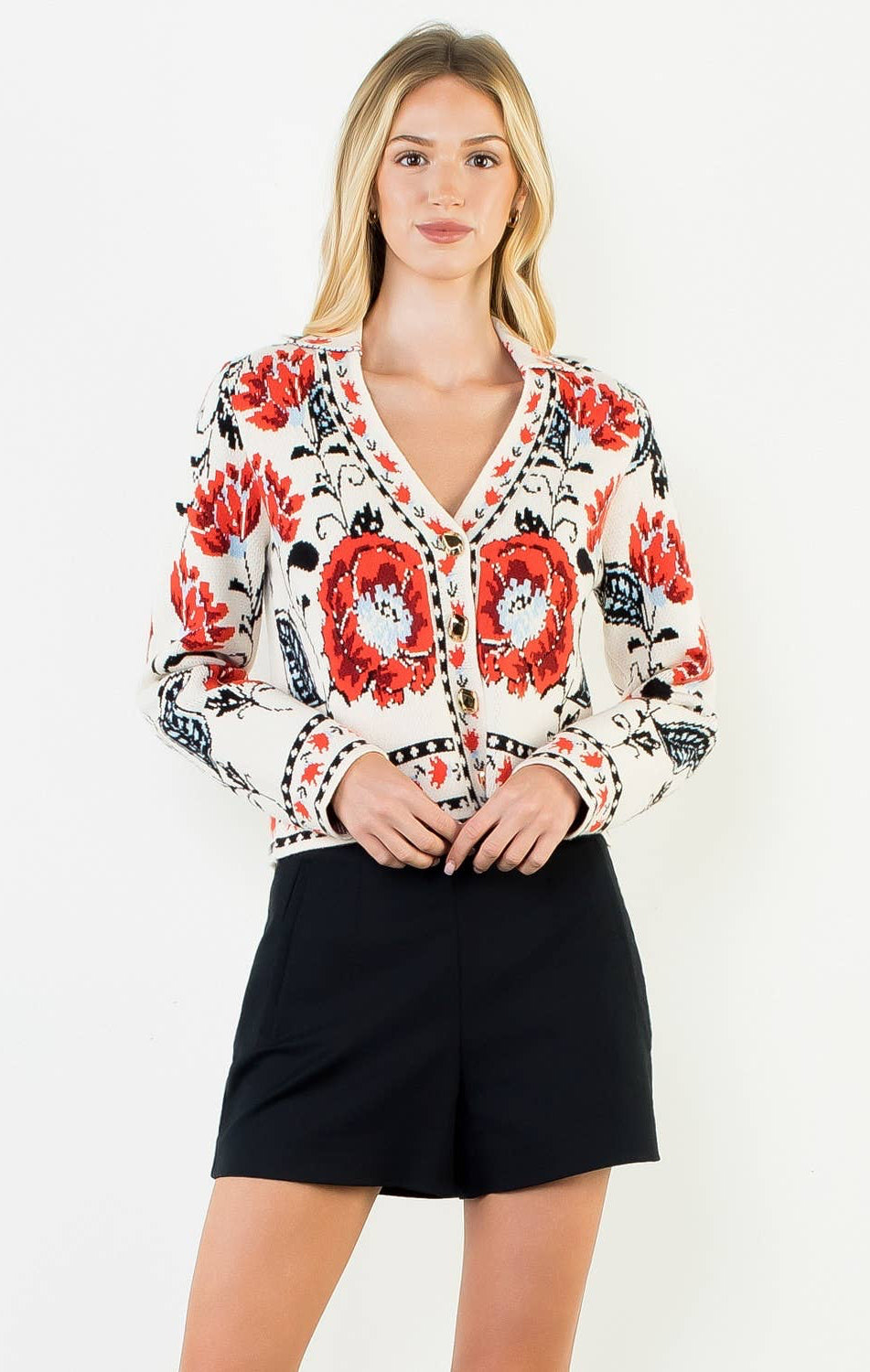 Dolly Knitted Cardigan: THML