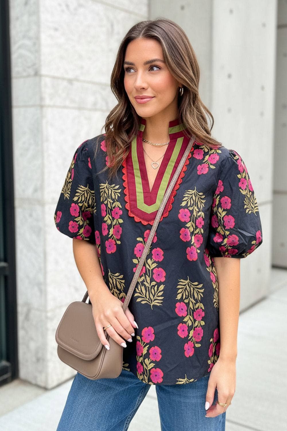 Susanna Floral Top