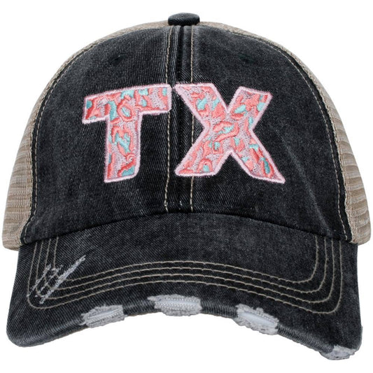 Tx Leopard Trucker Hat (2 colors)