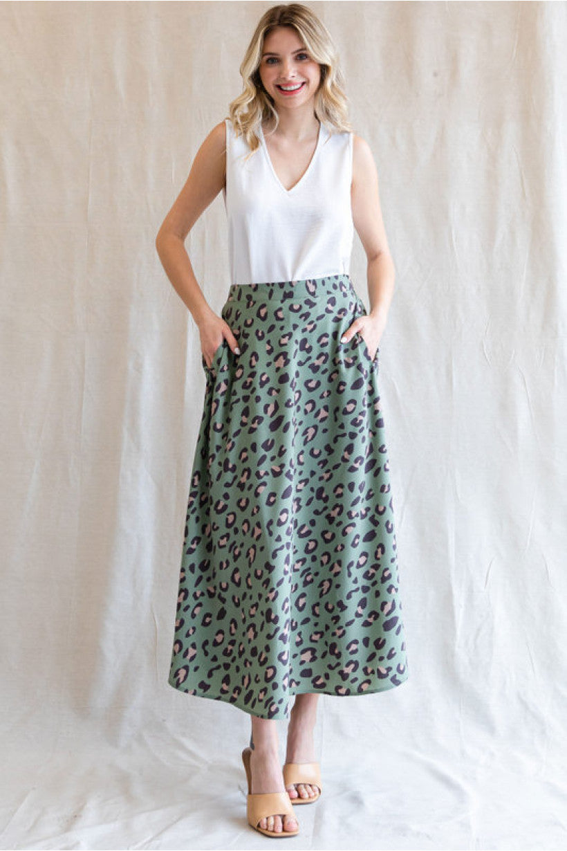 Just Dance Leopard Skirt