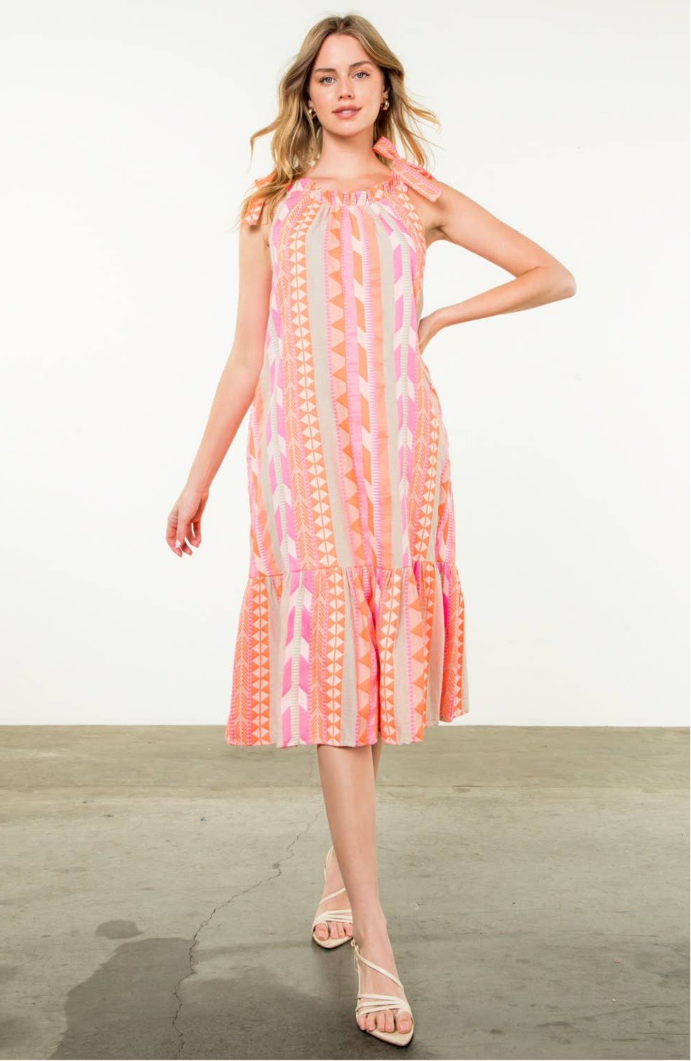 June Midi Dress: THML