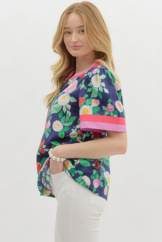 Rinna Floral Top