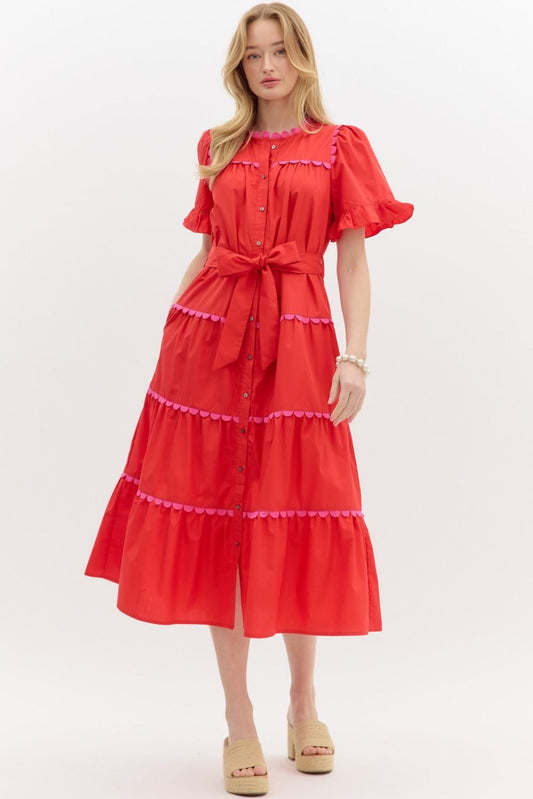 Zinnia Midi Dress