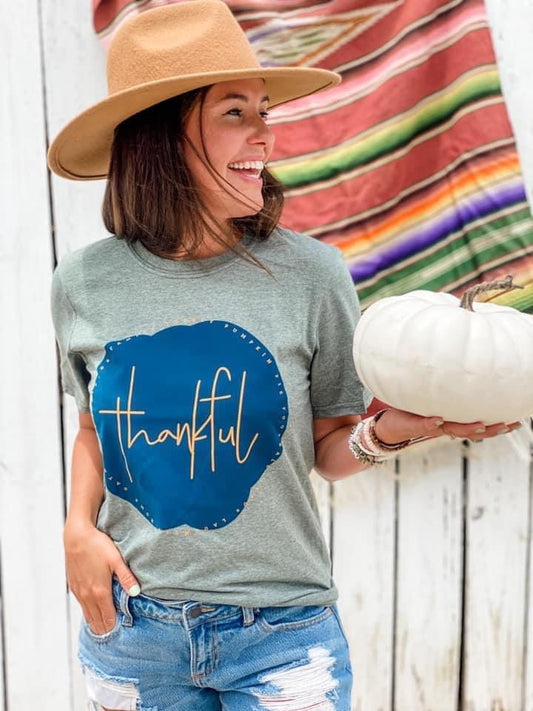 Thankful Pumpkin Graphic Tee