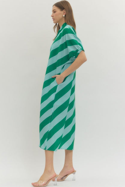 Kyle Striped Dress