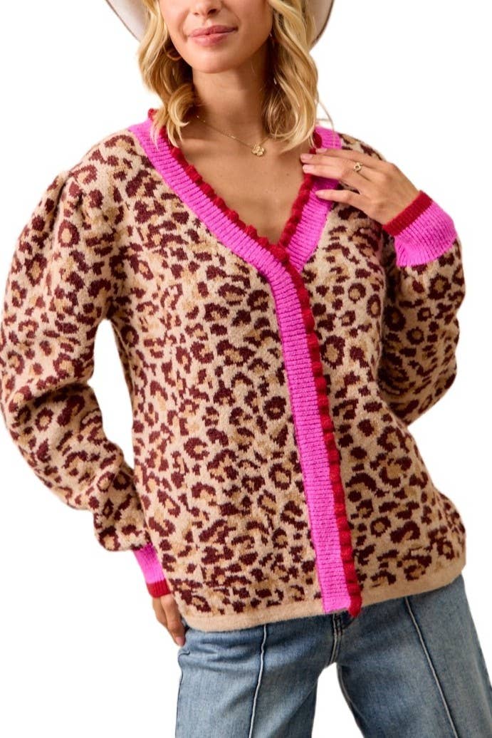 Gia Leopard Sweater
