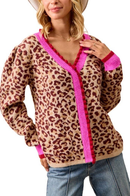 Gia Leopard Sweater