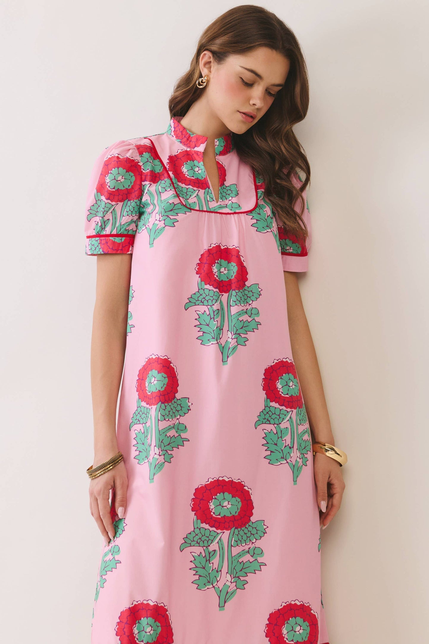 Jessica Floral Midi Dress