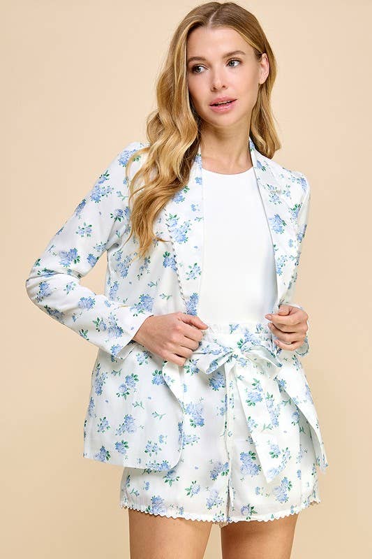 Enchanted Floral Blazer