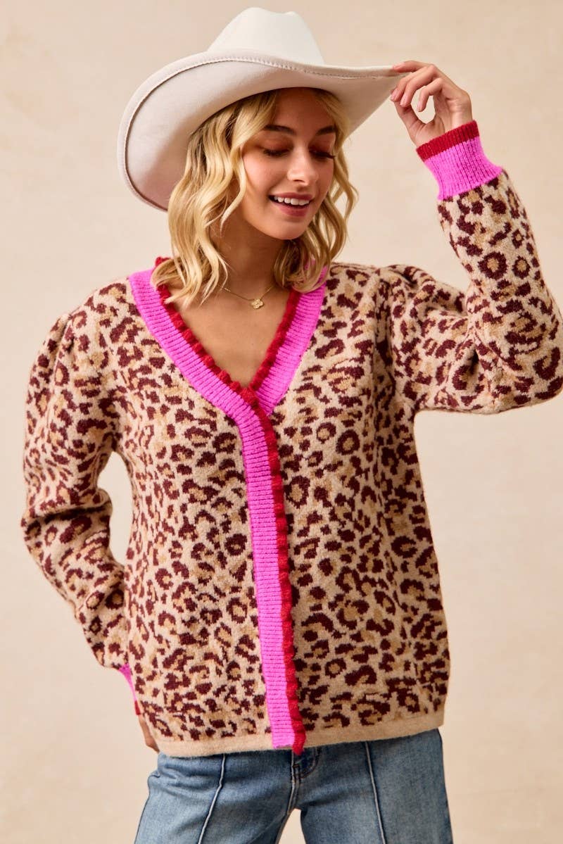 Gia Leopard Sweater