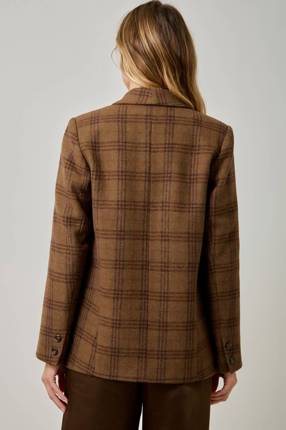 Harlow Plaid Blazer