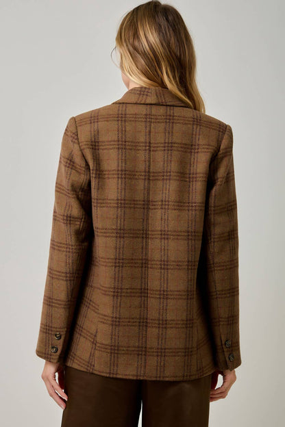 Harlow Plaid Blazer