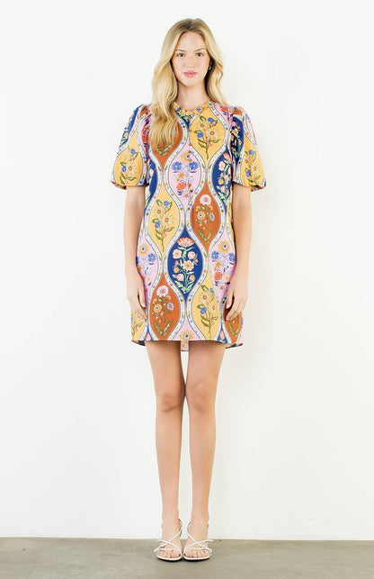 Kennedy Vintage Floral Dress