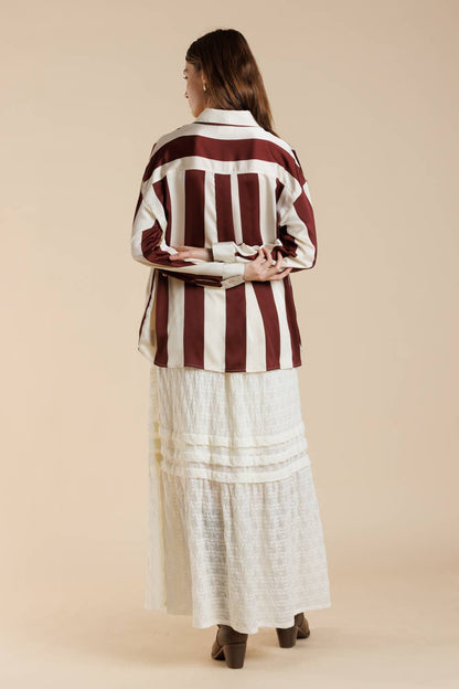 Zoe Button Down Long Sleeve Shirt