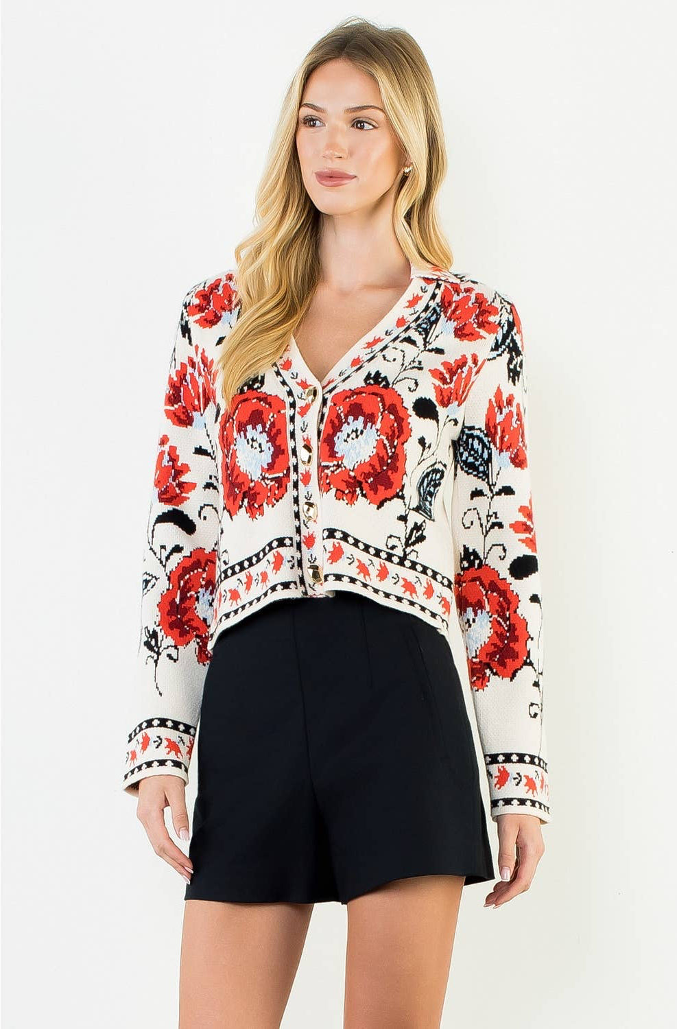 Dolly Knitted Cardigan: THML