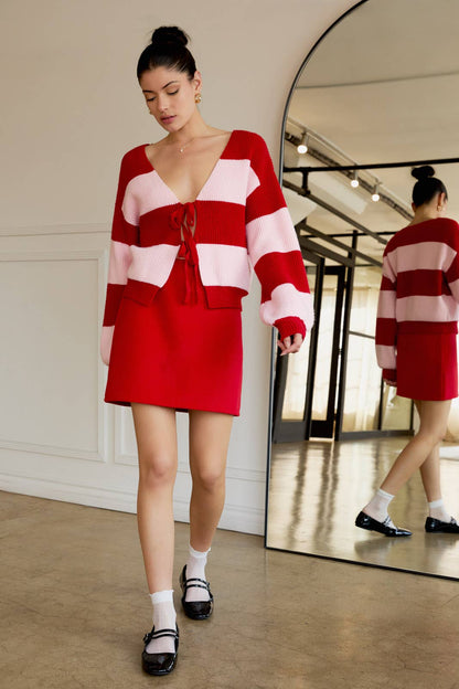 Dover Striped Cardigan