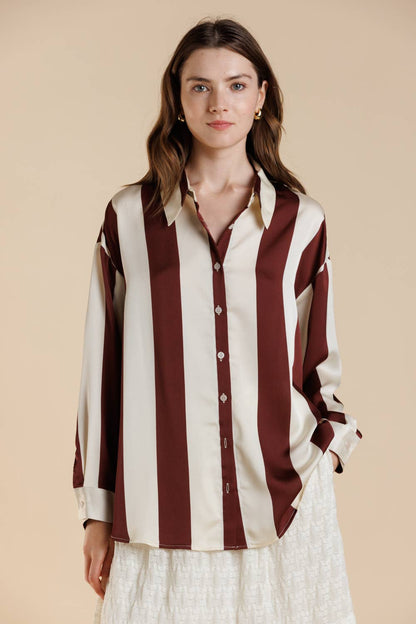 Zoe Button Down Long Sleeve Shirt