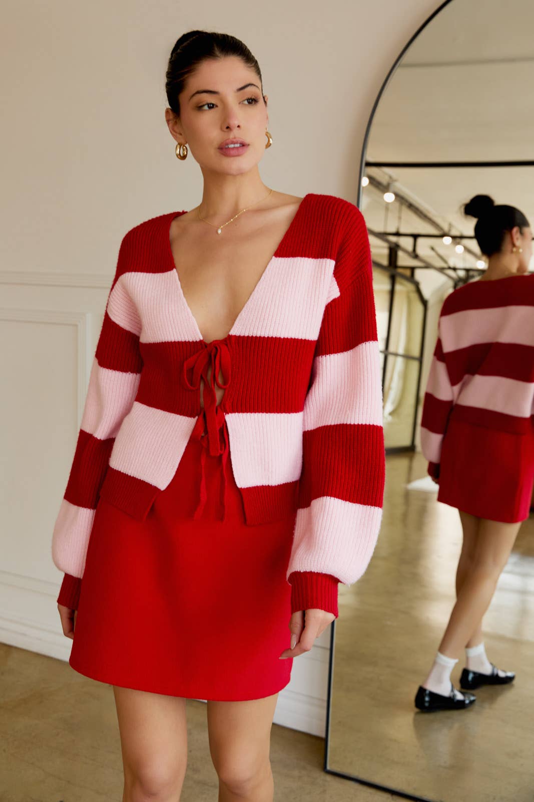 Dover Striped Cardigan