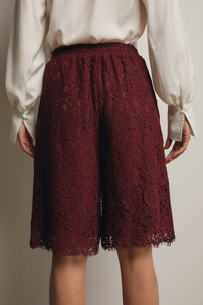 Mandy Lace Bermuda Shorts