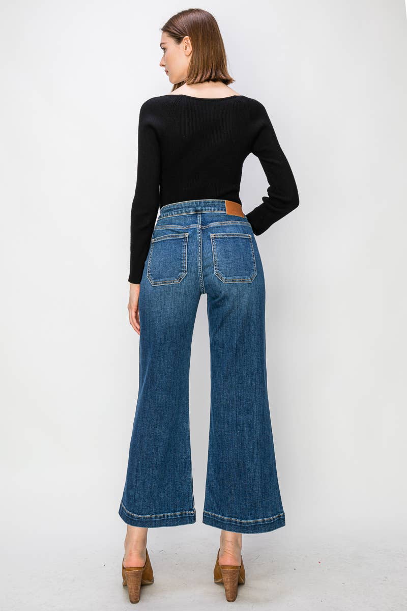 Corlie High Rise Wide Leg Jeans by Artemis Vintage