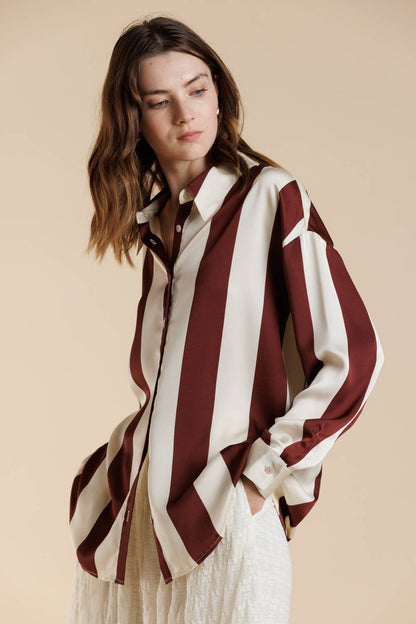 Zoe Button Down Long Sleeve Shirt