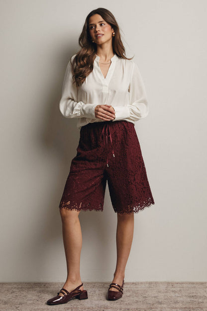 Mandy Lace Bermuda Shorts