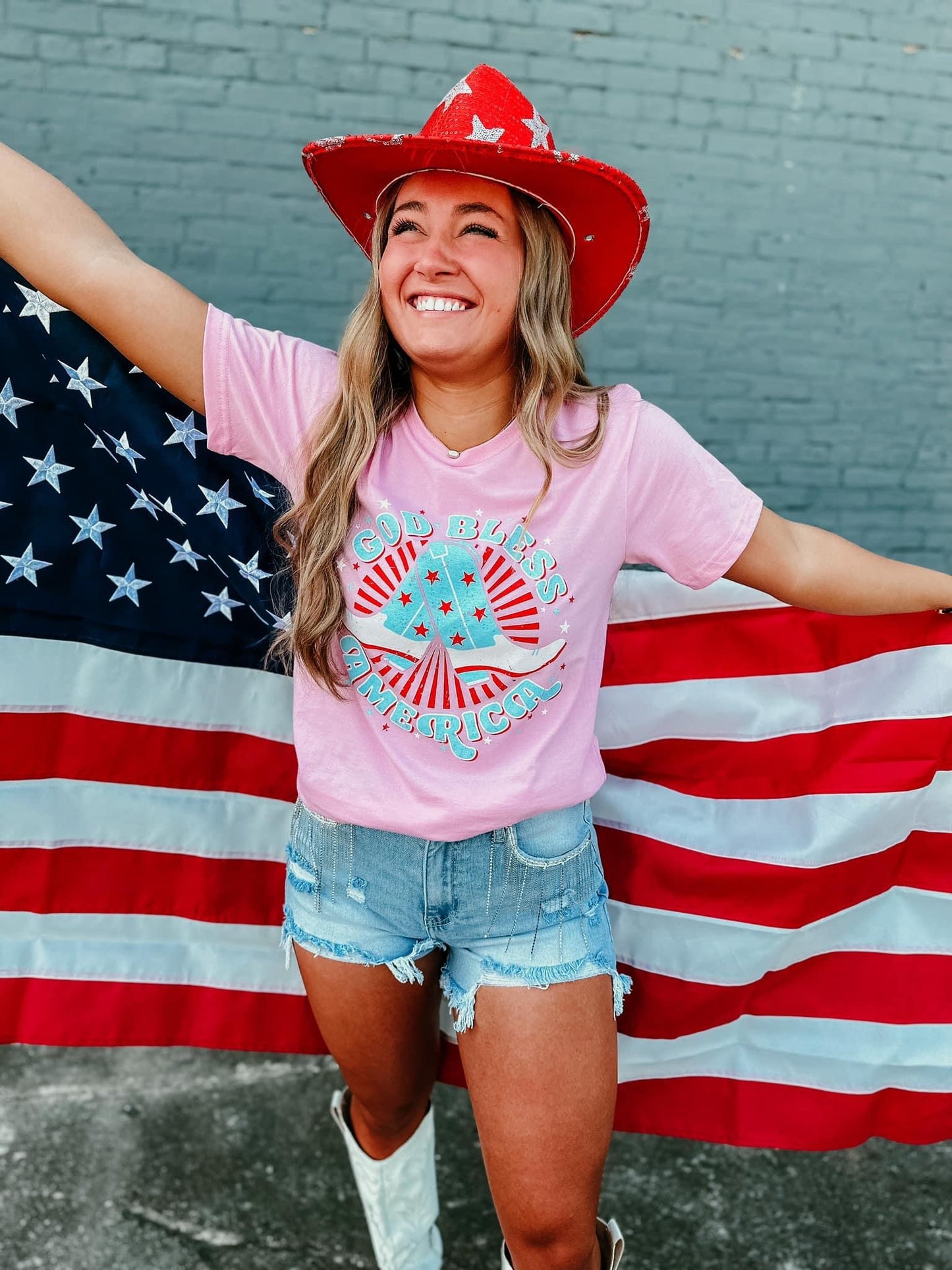 God Bless America Graphic Tee