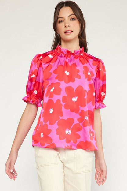 Goodnight Floral Blouse