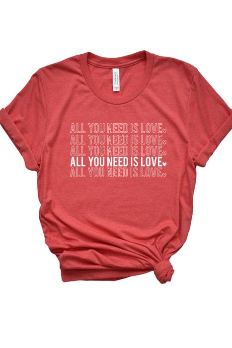 All You Need is Love Graphic Tee