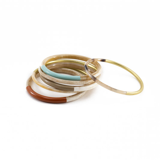 Autumn Metallic Bangle Set-Sunshine Tienda