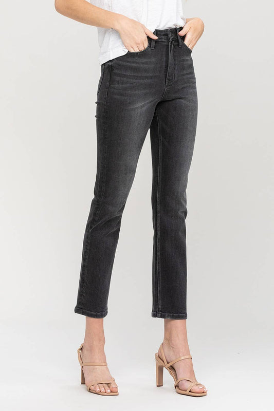 Victoria Stretch Straight Ankle Jean