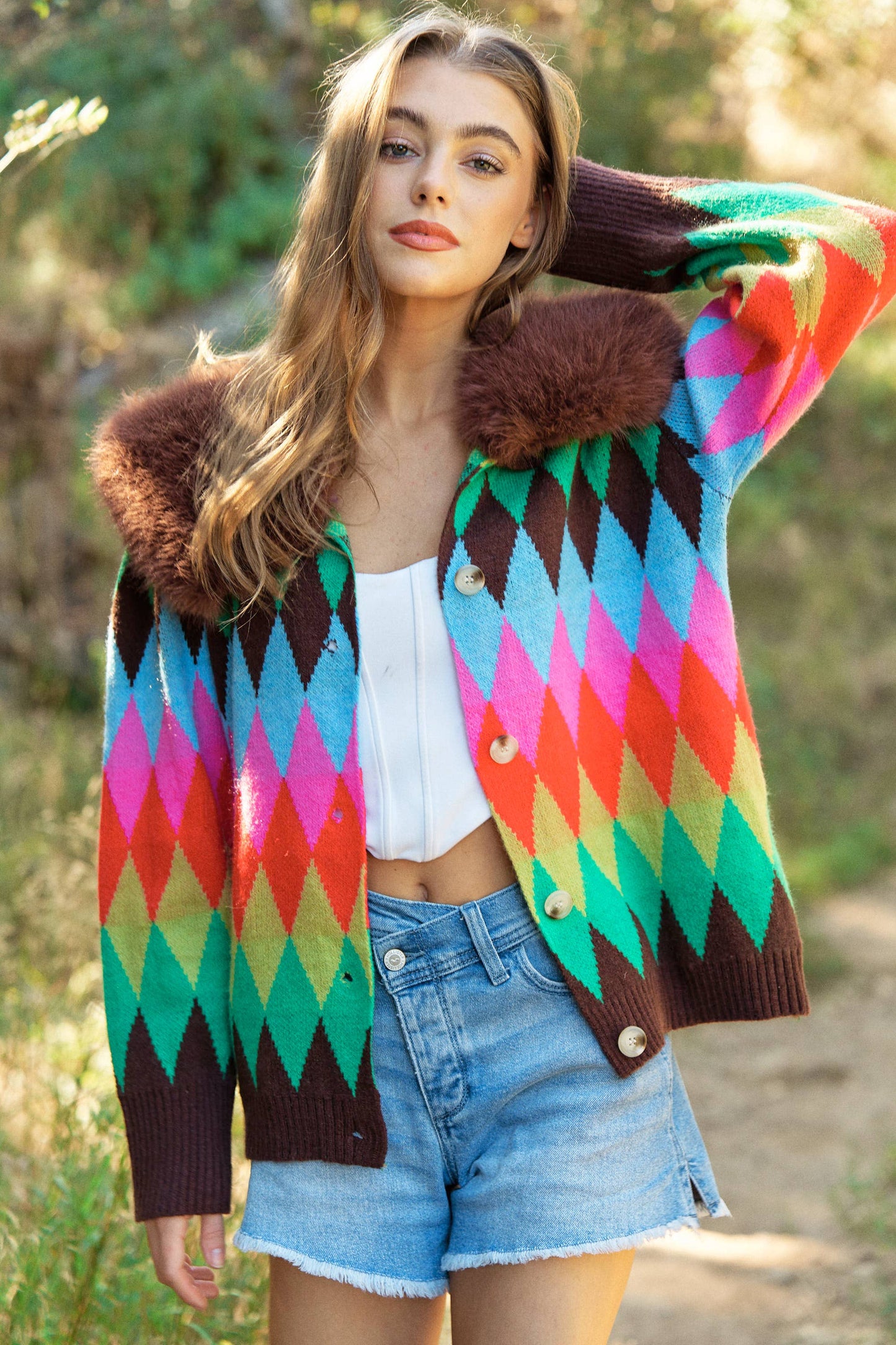 Diamonds are a Girl’s Best Friend Cardigan