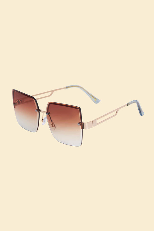 Powder Design inc - Luxe Dahlia - Gold Sunglasses