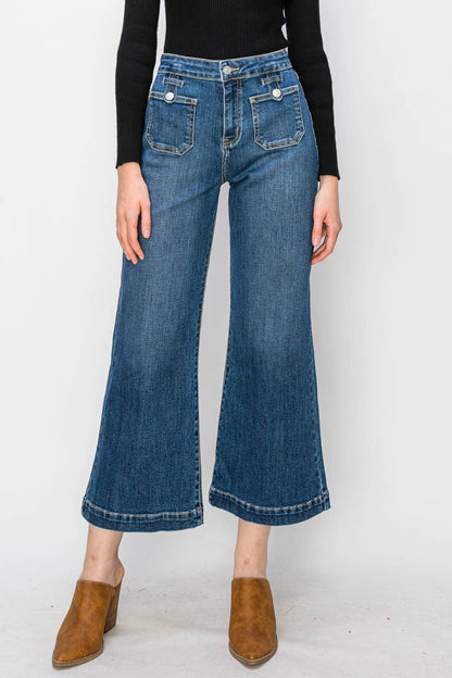 Corlie High Rise Wide Leg Jeans by Artemis Vintage