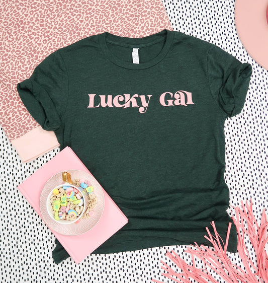Lucky Gal Graphic Tee