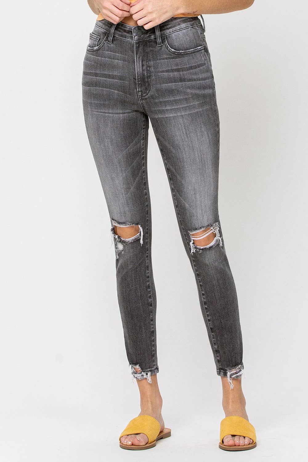 Wesley Distressed Skinny Jean