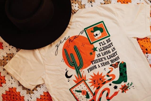 Tattoo Yeehaw Graphic Tee