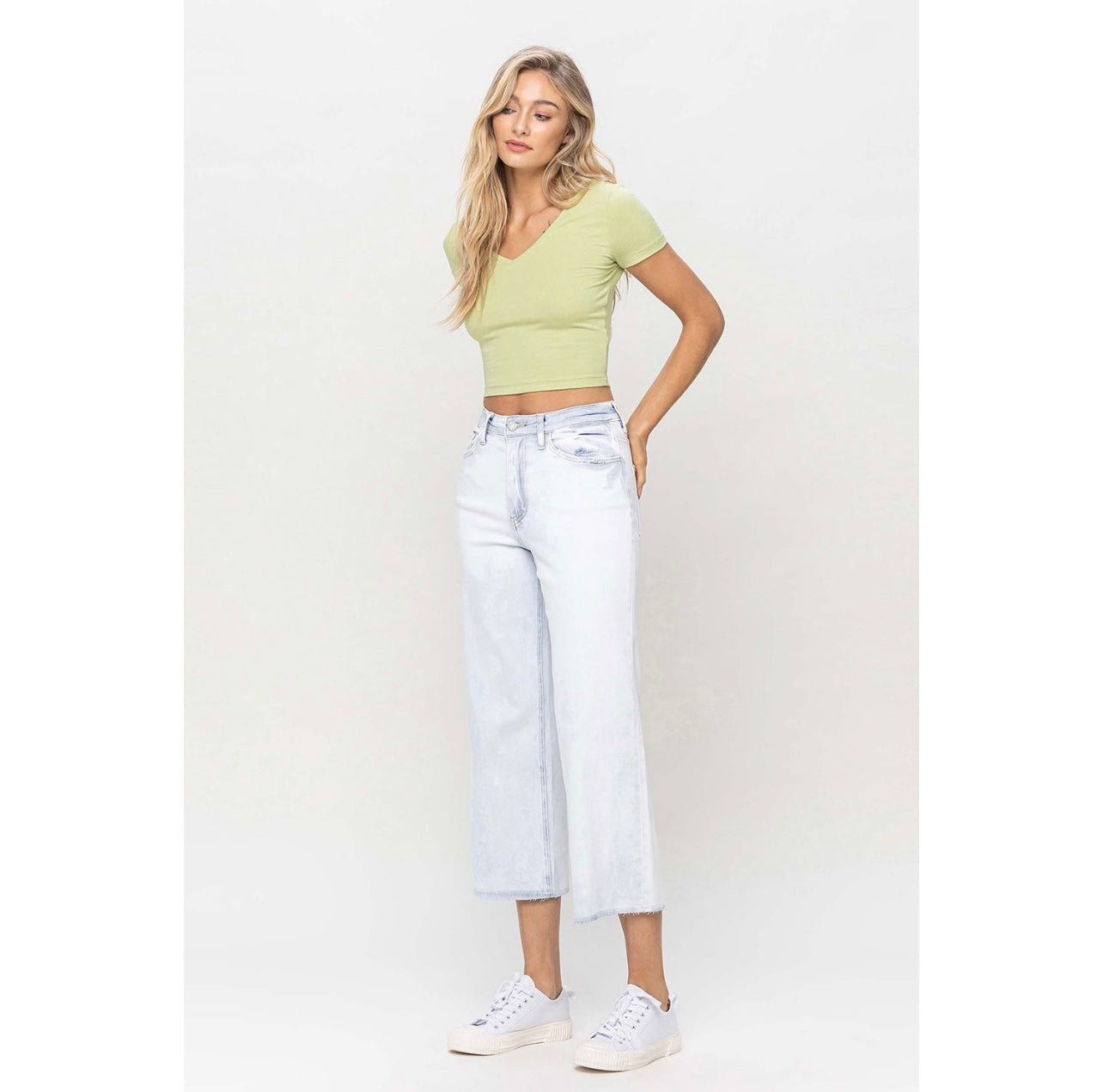 Affirmation Vintage Crop Jeans